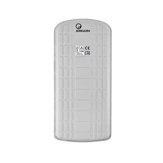 Ergon Rugprotector BP100 - Grijs - Polyester - UCI Enduro - Compact ontwerp - Flexibel - Ademend 3-laags schuim EPS