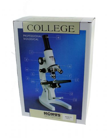 Afbeelding laden in galerijviewer, Konus Bio Microscoop College 600x
