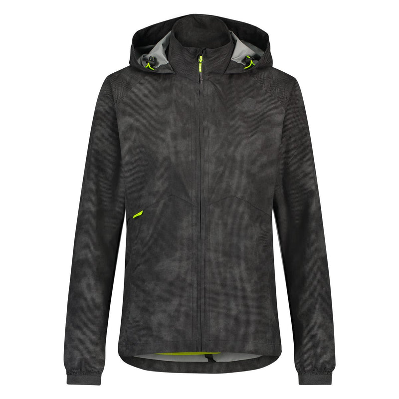 Afbeelding laden in galerijviewer, Agu compact regenjas commuter dames - zwart - reflecterend
