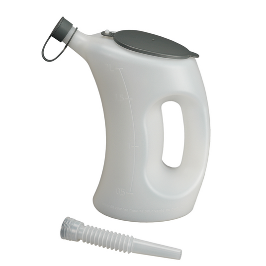 Pressol schenkkan 2l met deksel, dop en flex tuit