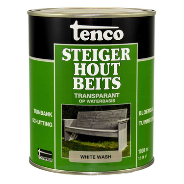 Tenco 1034286 - steigerhoutbeits white was 1l | 3 stuks