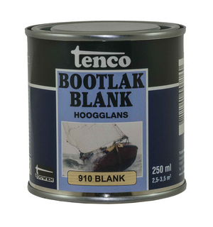 Touwen tenco bootlak blank 910 - 250 ml.