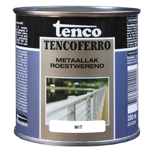 Touwen tenco tencoferro roestwerende ijzerverf wit 402 250ml
