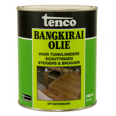 Tenco 1034323 - bangkirai olie 1l | 3 stuks