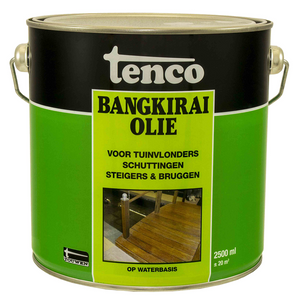 Touwen tenco bangkirai olie transparant naturel 2500ml