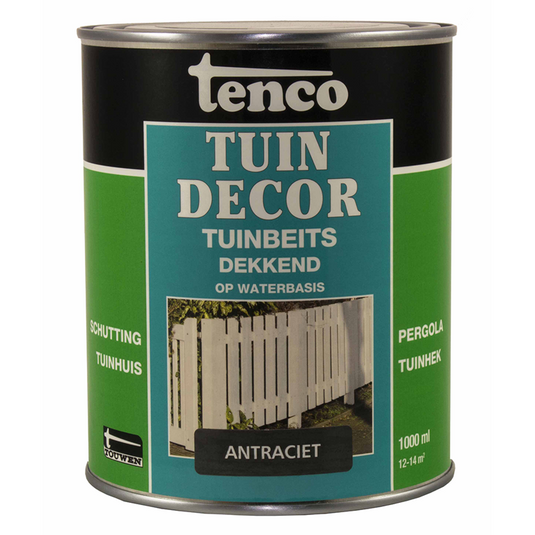 Tenco 1045130 - tuindecor 1l dek antracietl | 3 stuks