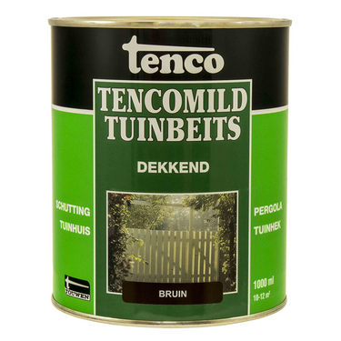 Tenco 1034366 - mild dekkend bruin 1l | 3 stuks