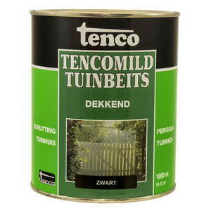 Touwen tenco tencomild tuinbeits dekkend zwart 1 liter