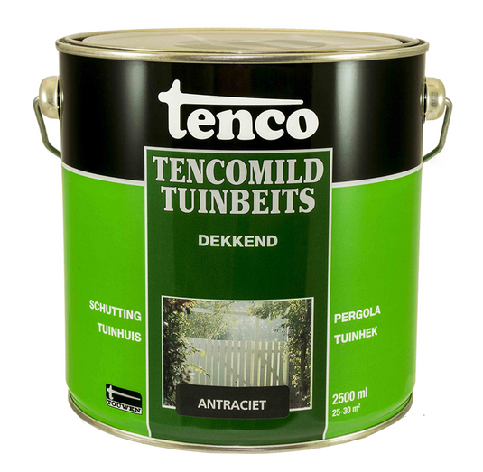 Touwen tenco tencomild tuinbeits dekkend antraciet 2.5 liter
