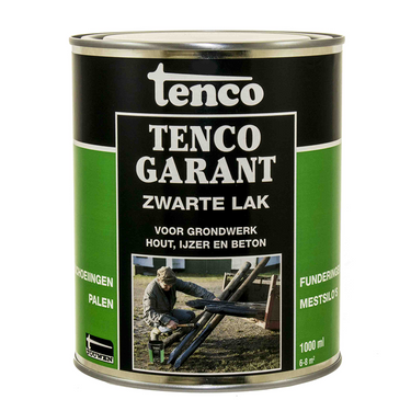 Tenco 1034384 - garant zwarte lak 1l | 3 stuks