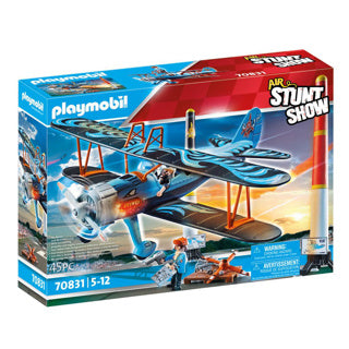 Playmobil 70831 air stuntshow dubbeldekker