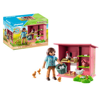 Afbeelding laden in galerijviewer, Playmobil Country Kippenhok 71308
