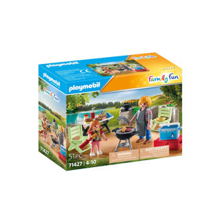 Afbeelding laden in galerijviewer, Playmobil Family Fun Barbecue 71427
