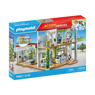 Afbeelding laden in galerijviewer, Playmobil action heroes nieuw ziekenhuis - 71615

