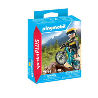 Afbeelding laden in galerijviewer, Playmobil 71756 mountainbiker | 2 stuks
