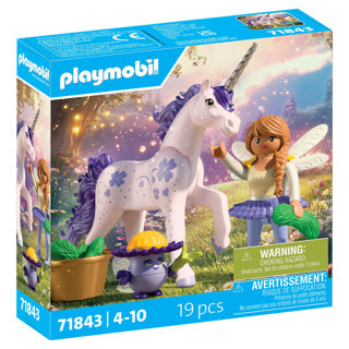 Afbeelding laden in galerijviewer, Playmobil 71843 verzameleenhoorn gelukslavendel met fee | 2 stuks
