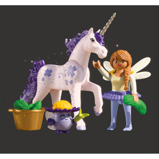 Afbeelding laden in galerijviewer, Playmobil 71843 verzameleenhoorn gelukslavendel met fee | 2 stuks

