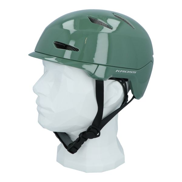 Afbeelding laden in galerijviewer, Kross fietshelm city capitalo m (54-58 cm) - groen
