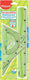 Maped office flex set met 1 x 30 cm liniaal 2 x 21 cm driehoek gradenboog