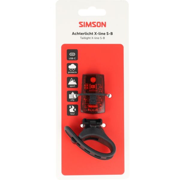 Afbeelding laden in galerijviewer, Simson achterlicht aurora x-line s
