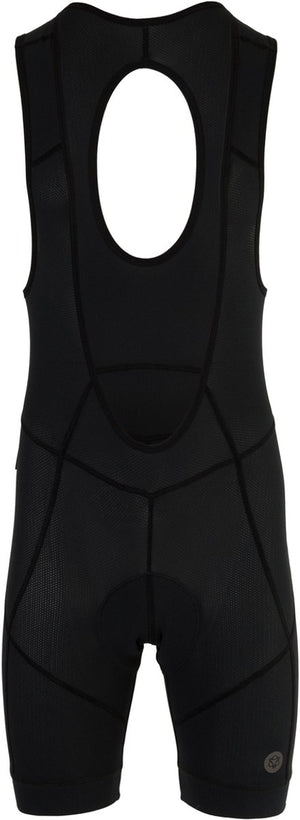 Agu venture liner mtb fietsbroek heren - met bretels - met zeem - zwart - maat m