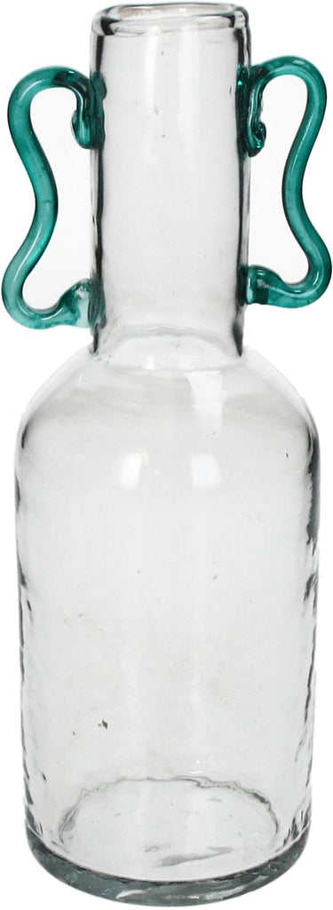 Hd collection vaas glas helder 10x9x25.5cm