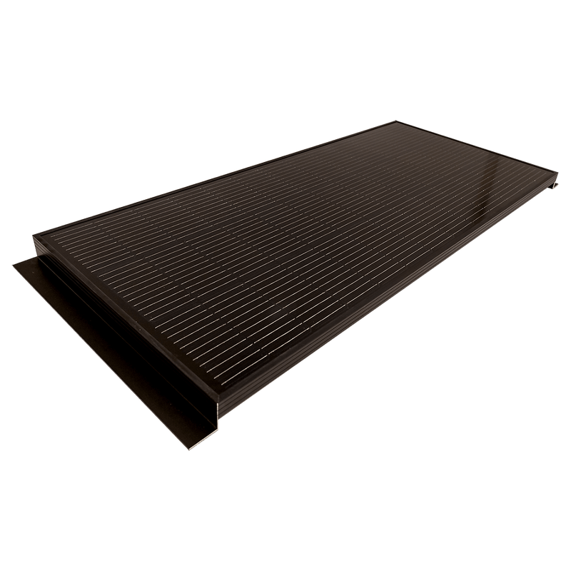 Afbeelding laden in galerijviewer, Solar power 135 zonnepaneel met geïntegreerde montagebeugel

