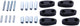 Spec-x spiegelverlenging distance elements verkl spgl black