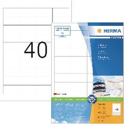 Herma 4474 wit zelfklevend printerlabel printeretiket