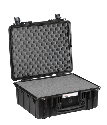 Explorer Cases 4419HL Koffer Zwart met Plukschuim