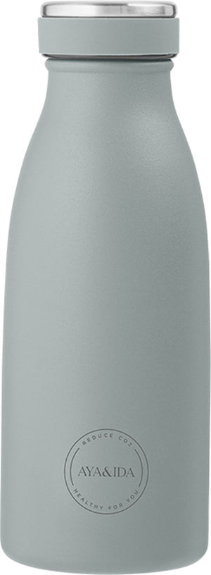 Aya ida - drinking bottle - thermosfles - waterfles - 350ml - mint green
