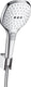 Hansgrohe raindance select e badset 120 3jet met doucheslang 160 cm wit chroom