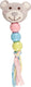 Flamingo petty beer - hondenspeelgoed - 8 cm - beige