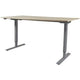 Zit-sta-bureau schaffenburg lectro basic 160x180 eiken