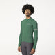 Solid fietsshirt lange mouwen performance mystic green heren