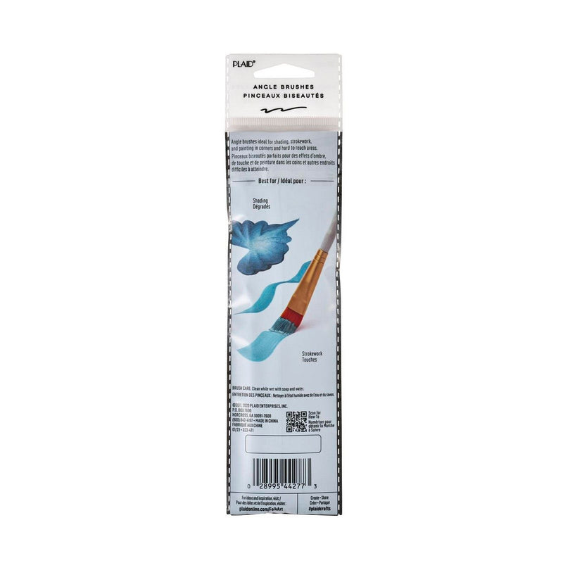 Afbeelding laden in galerijviewer, Folkart • angle brush set 5pcs
