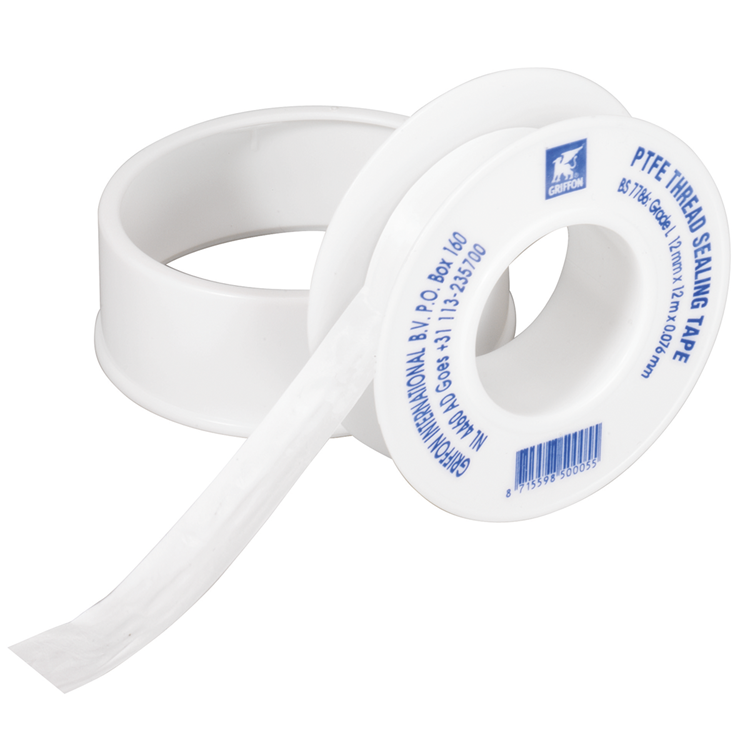Afbeelding laden in galerijviewer, Griffon 1035009 - grif.ptfe tape 12mx12mm | 3 stuks
