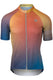 Gradient fietsshirt performance heren multicolor