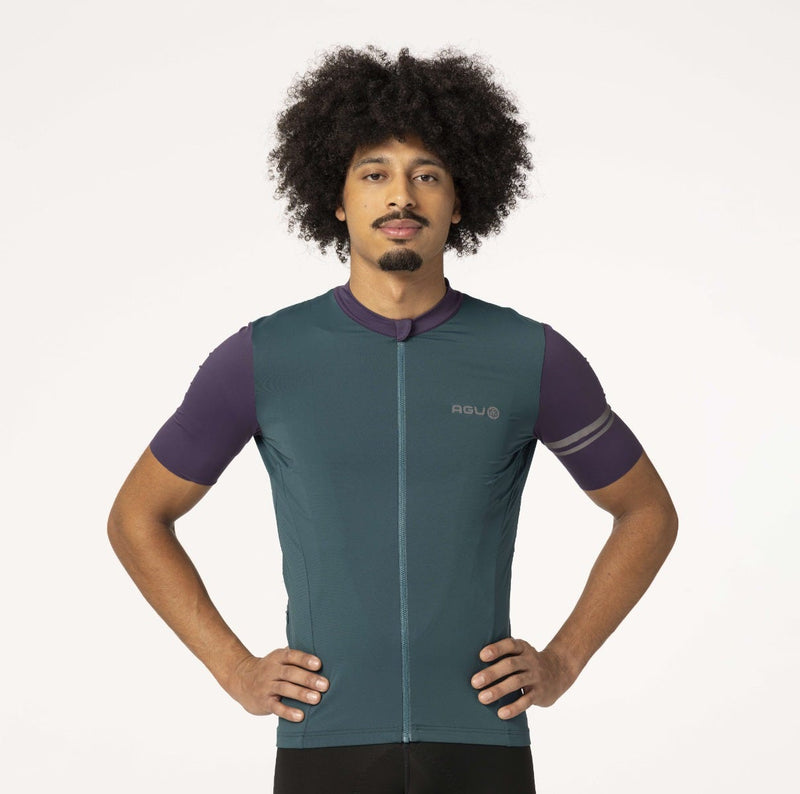 Afbeelding laden in galerijviewer, Colorblock fietsshirt performance heren
