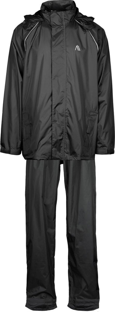 Ralka regenpak - comfort - zwart antraciet - m