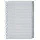 Blanco tabbladen leitz 1274 grijs pp (polypropeen)