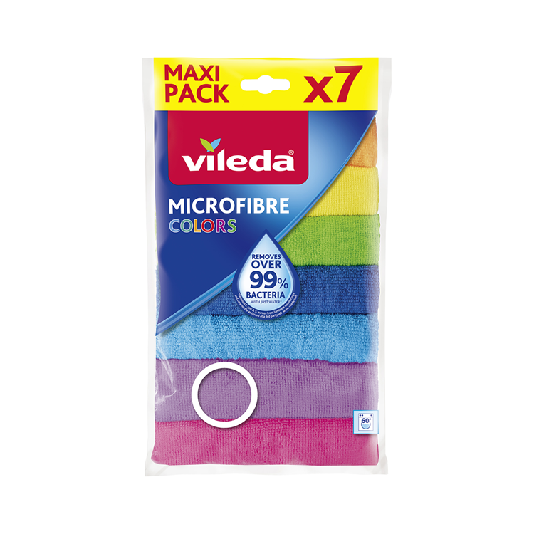 Afbeelding laden in galerijviewer, Vileda microvezeldoek colors 7 stuks
