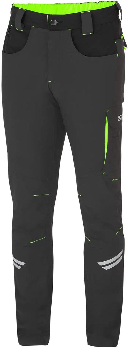 Sparco werkbroek tech light kansas - grijs groen - maat l