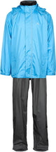 Ralka waterdicht regenpak - comfortabel - azuurblauw antraciet - maat l