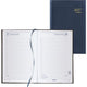 Agenda saturnus kort lima brepols 20,8 x 13,3 cm blauw 1 dg per pag