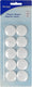 Westcott magneten - ø 30x8mm - wit - 10 stuks - ac-e10816