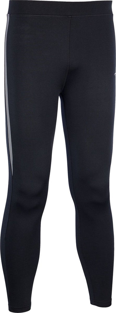 Avento runningbroek heren - reflective stripe - zwart zilver - l
