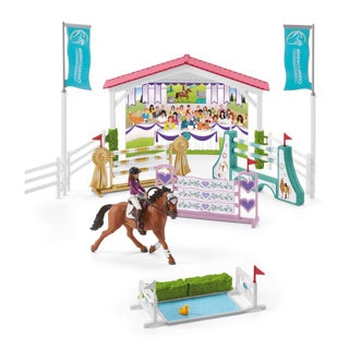 Afbeelding laden in galerijviewer, Schleich 42440 paardenboerderij met huis en stal
