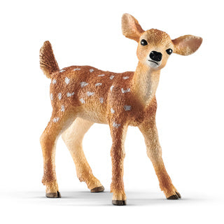 Schleich wild life - witstaarthertenjong - speelfiguur - kinderspeelgoed voor jongens en meisjes - 3 tot 8 jaar - 14820