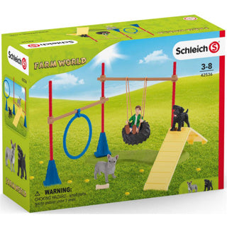Schleich farm world - speelplezier voor honden - speelfigurenset - kinderspeelgoed voor jongens en meisjes - 3 tot 8 jaar - 18 onderdelen